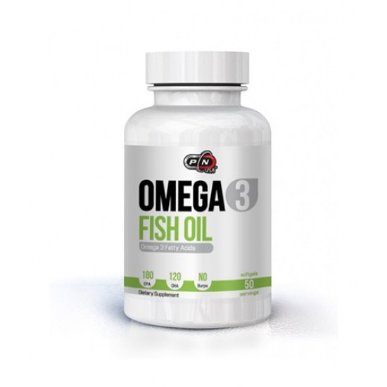 Pure Nutrition Omega 3 Fish Oil 180/120 1000 мг / 50 гел капсули на супер цена