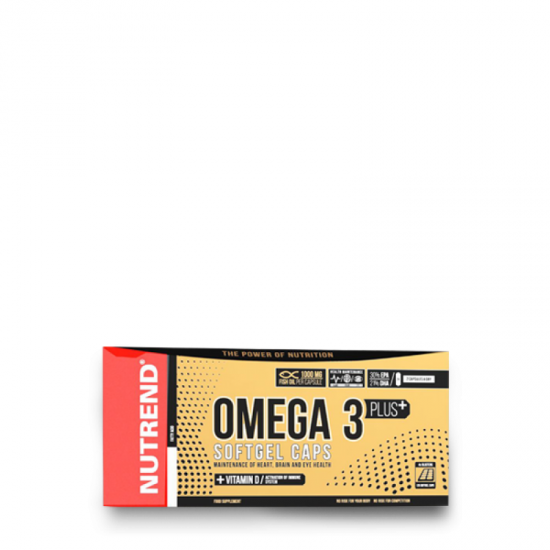 Nutrend Omega 3 Plus Compressed 120 гел капсули на супер цена