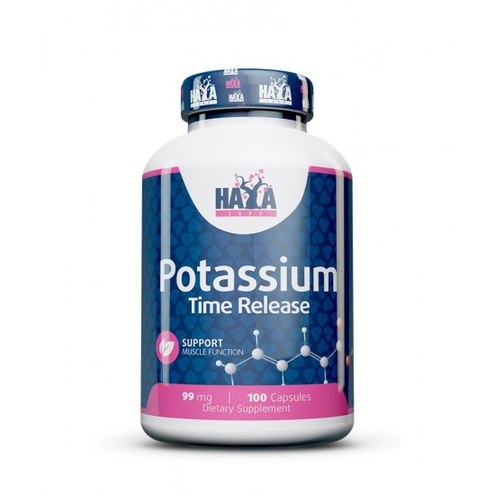 Haya Labs Potassium Gluconate 99 мг / 100 таблетки на супер цена