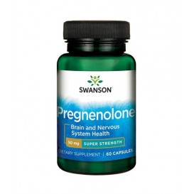 Swanson Pregnenolone - Super Strength 50 мг / 60 капсули
