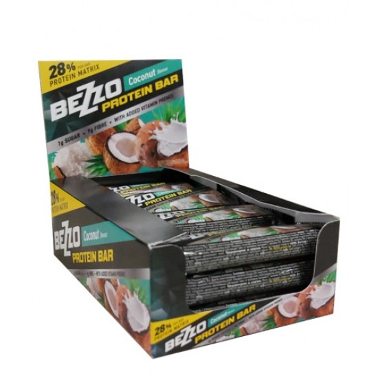 Bezzo Protein Bar NO Sugar Box / 12 x 60 гр на супер цена