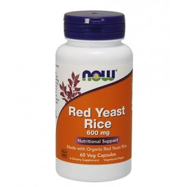 NOW Red Yeast Rice 600 мг / 60 капсули