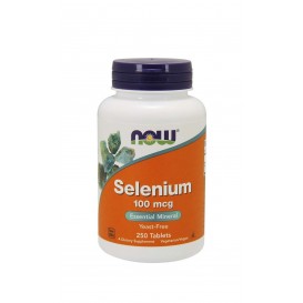 NOW Selenium 100 мкг / 250 таблетки