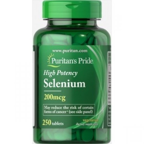 Puritan's Pride Selenium 200 мг 100 таблетки на супер цена