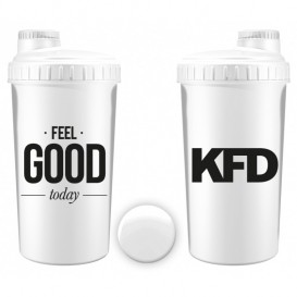 KFD Nutrition Shaker - Feel Good Today бял 700 мл