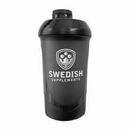 SWEDISH Supplements Shaker черен 600 мл
