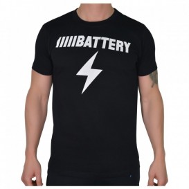 Battery Nutrition T-Shirt Man черен
