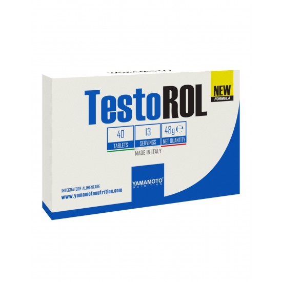 Yamamoto Nutrition TestoROL NEW 40 таблетки / 48 гр / 14 дози на супер цена