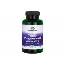 Swanson Triple Magnesium Complex 400 мг / 300 капсули