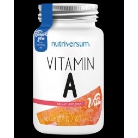 Nutriversum Vitamin A 2500 mcg - 60 tabs / 60 servs