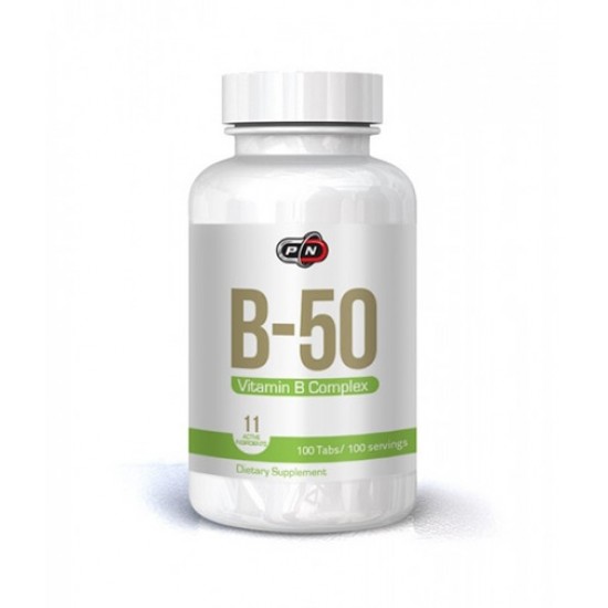 Pure Nutrition Vitamin B50 / 100 таблетки на супер цена