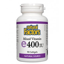 Natural Factors Vitamin E 268 мг 400IU / 90 гел капсули
