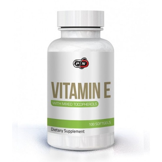 Pure Nutrition Vitamin E 400IU / 100 гел капсули на супер цена
