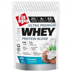 Fit Spo Whey Protein Powder - Coconut 908 гр
