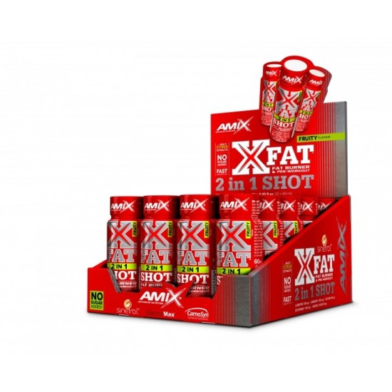 Amix Nutrition XFat® 2in1 SHOT 20 х 60 мл на супер цена