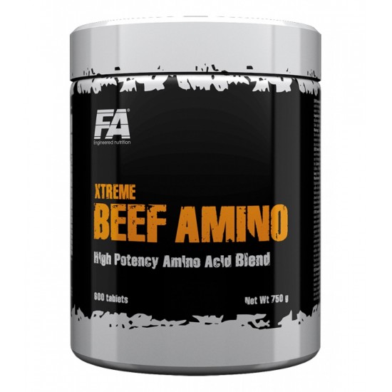 FA Nutrition Xtreme Beef Amino 600 таблетки на супер цена
