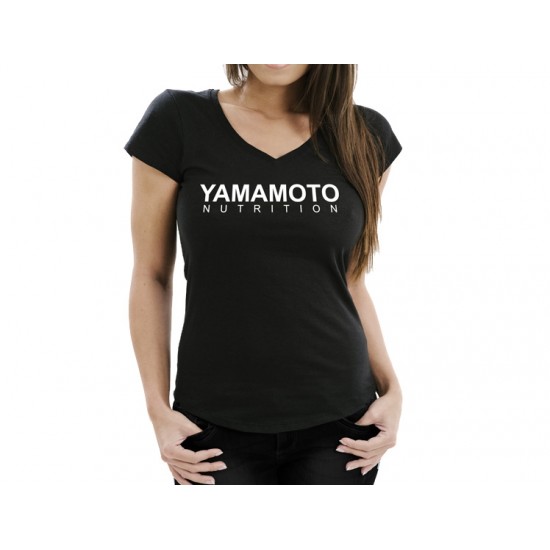 Yamamoto Nutrition Тениска-W Цвят: Черен на супер цена