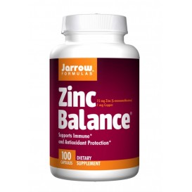 Jarrow Formulas Zinc Balance® (цинк) 100 капс./15 мг