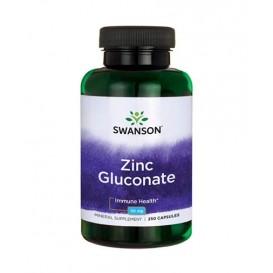 Swanson Zinc Gluconate 50 мг / 250 капсули