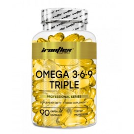 IronFlex Omega 3-6-9 / 90 капсули
