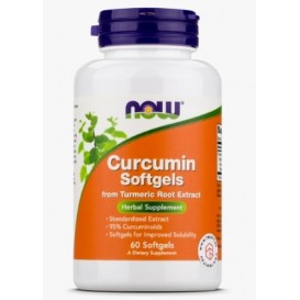 NOW Curcumin 475 мг / 60 гел капсули
