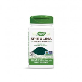 Natures Way Spirulina Micro-Algae 100 капсули