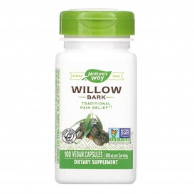 Natures Way Willow Bark/ Бяла върба (кора) 400 mg x 100 капсули