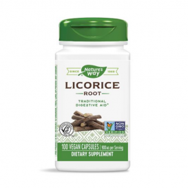Natures Way Licorice Root/ Женско биле (корен) 450 mg х 100 капсули