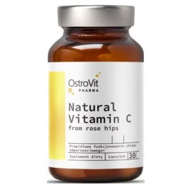 OstroVit Natural Vitamin C 1000 мг / from Rose Hips 30 капсули