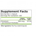 Pure Nutrition Chromium Picolinate 200 мг - 100 капсули на супер цена