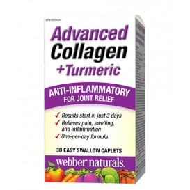 Webber Naturals Advanced Collagen + Turmeric / 30 caps