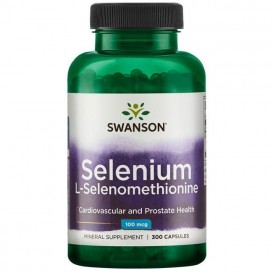 Swanson Селен (Л-селенометионин) 300 CAPS