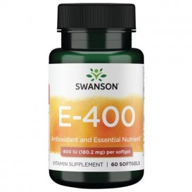 Swanson Витамин Е 60 SOFTGELS CAPS